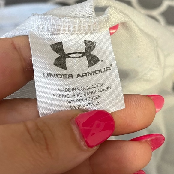 Under Armour Tech Heat Gear Loose Athletic Tee Womens Size Medium - Picture 6 of 7